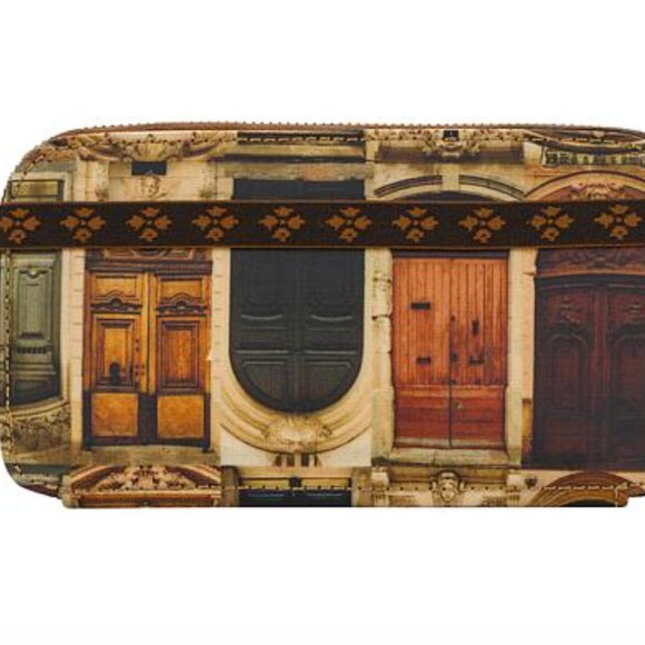 Patricia Nash Handbags - Patricia Nash ORIA Zip Around Canvas Wallet DOORWAYS TO ITALY nwt